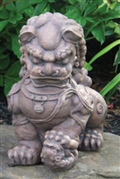 Massarelli Foo Dog, Left, 13"