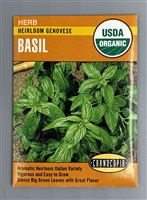Cornucopia Organic Heirloom Genovese Basil