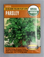 Cornucopia Organic Heirloom Italian Flat Leaf Parsley