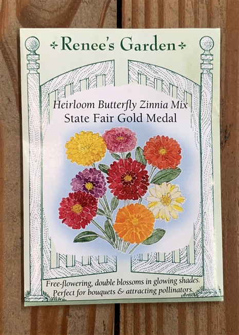 Renee's Garden Zinnia State Fair Gold Medal Mix