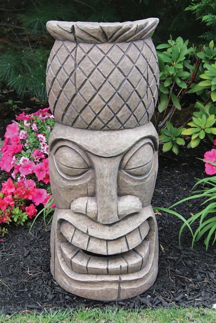 Massarelli Tiki Face, Pineapple, 36"