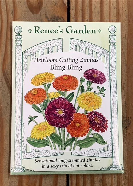 Renee's Garden Zinnia Bling Bling