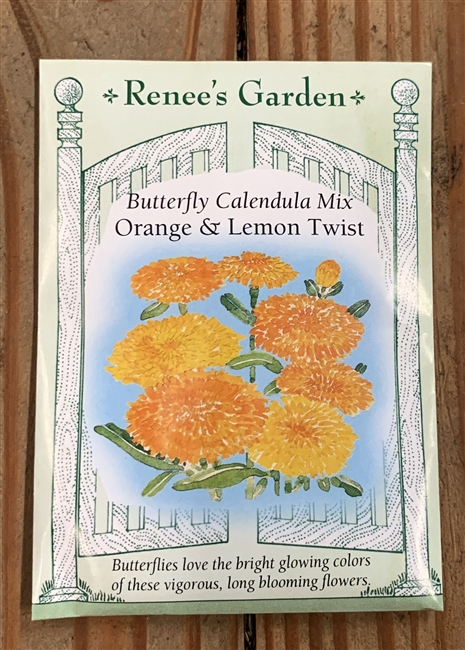 Renee's Garden Calendula Orange & Lemon Twist