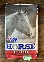 Lone Star 12-8 Hi-Fat Pellets Horse Feed, 50-lb