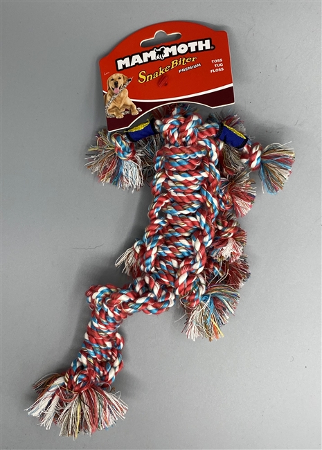 Mammoth Flossy Chews Tug Dog Toy, Small