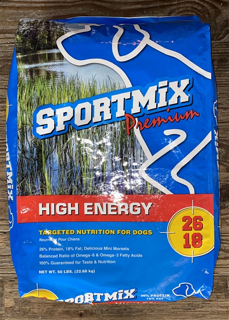 SPORTMiX High Energy Mini Chunk Adult Dry Dog Food, 50-lb bag