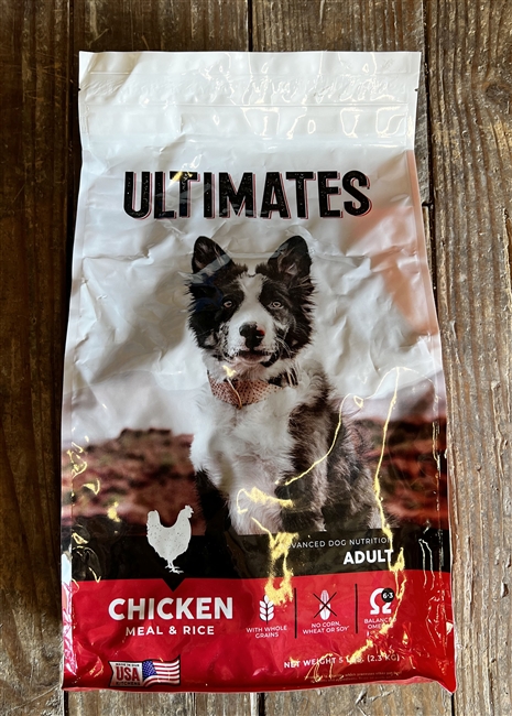 Ultimates Chicken and Rice 5lb Bag , 26/16