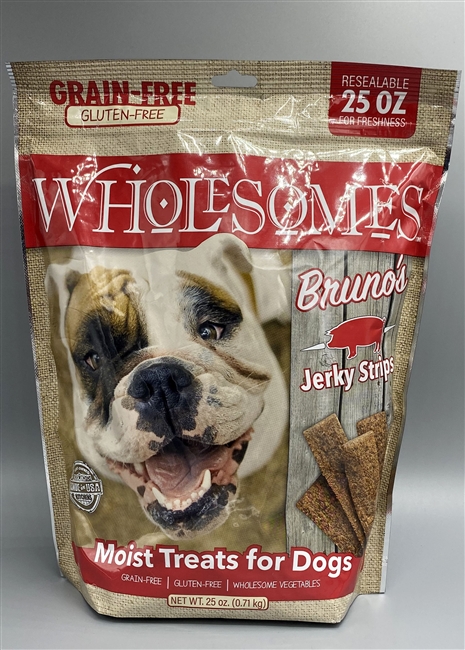 Wholesomes Pork Jerky Strips 25 oz