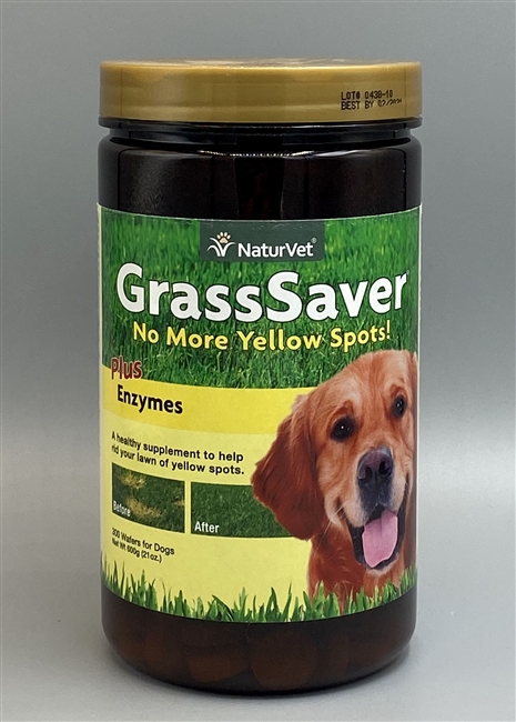 NaturVet Grass Saver Plus Enzymes Wafers 300 ct