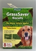 NaturVet Grass Saver Biscuits Peanut Butter Flavor 8 Week Supply