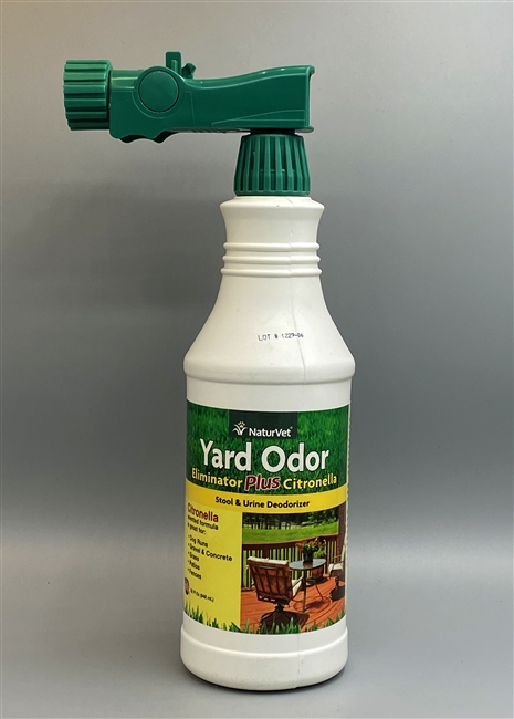 NaturVet Yard Odor Eliminator Plus Citronella 32 fl oz