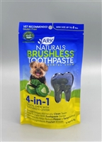 Ark Naturals Breath-Less Brushless Toothpaste Mini Dog & Cat Chews, 4-oz bag