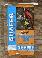 Shafer Quality Gray Stripe Sunflower Seed 25lb