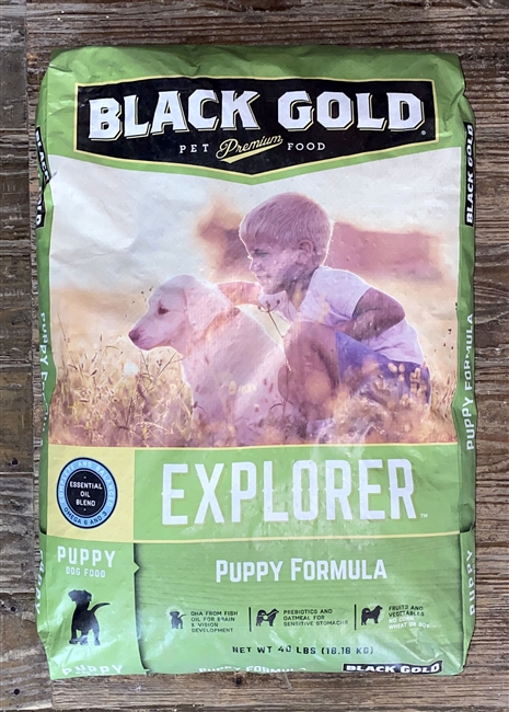 Black Gold Explorer Puppy 40lb