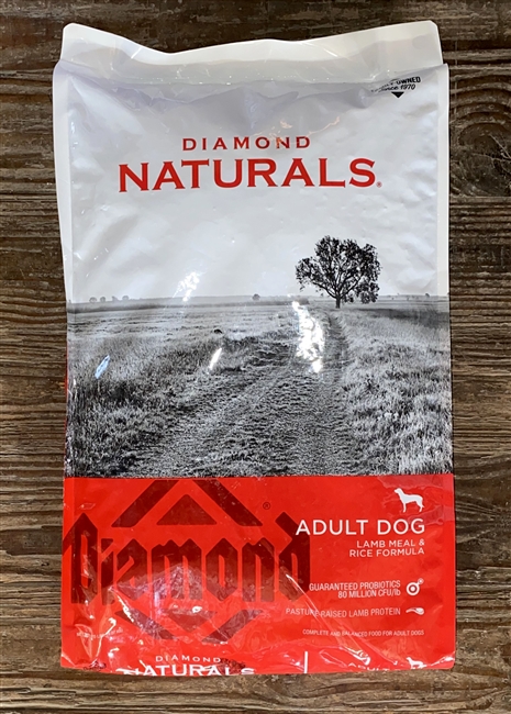 Diamond Naturals Lamb Meal & Rice Formula Adult Dry Dog Food, 20-lb bag