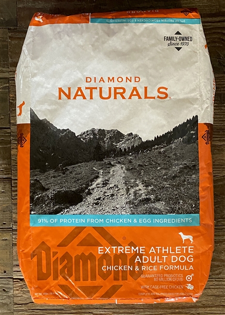 Diamond Naturals Extreme Athlete Formula Dry Dog Food, 40-lb bag