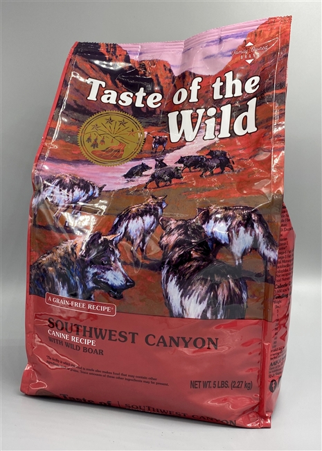 Taste of the Wild Southwest Canyon Grain-Free Dry Dog Food 5lb