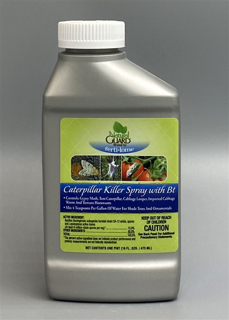 Natural Guard Caterpillar Killer Spray with BT 16 oz