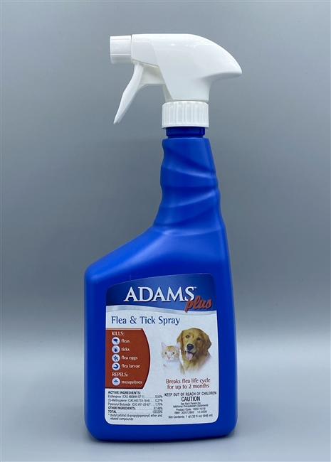 Adams Plus Flea & Tick Spray with IGR 32 fl oz