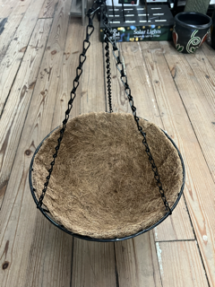 Hanging Basket with Coco Liner 12"