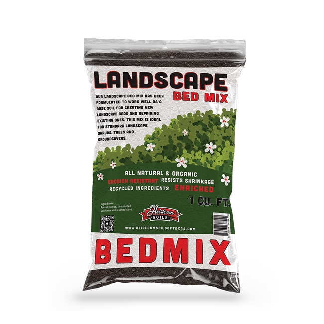 Heirloom Soils - Landscape Bed Mix, 1CF