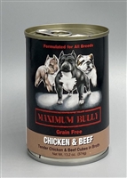 Maximum Bully Chicken and Beef 13.2oz can