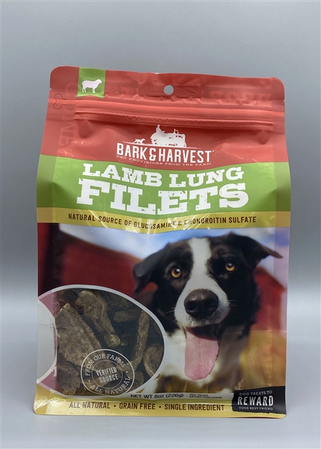 Bark and Harvest Lamb Lung Filets 8 oz