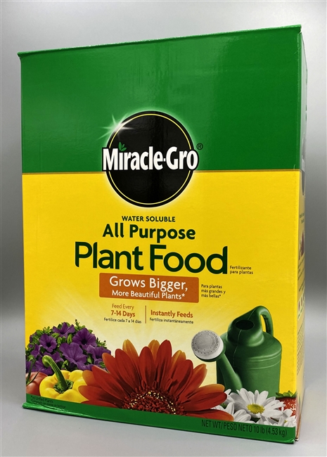 Miracle Gro Water Soluble All Purpose Plant Food 10 lb