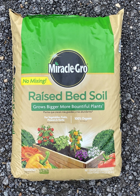 Miracle Gro Raised Bed Soil 1.5CF