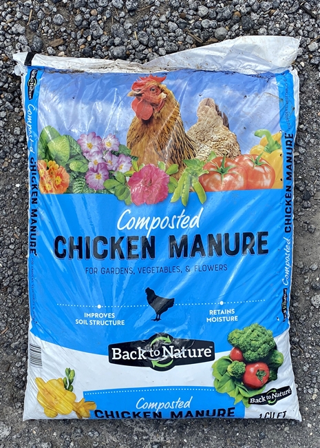 Back to Nature Chicken Manure 1CF