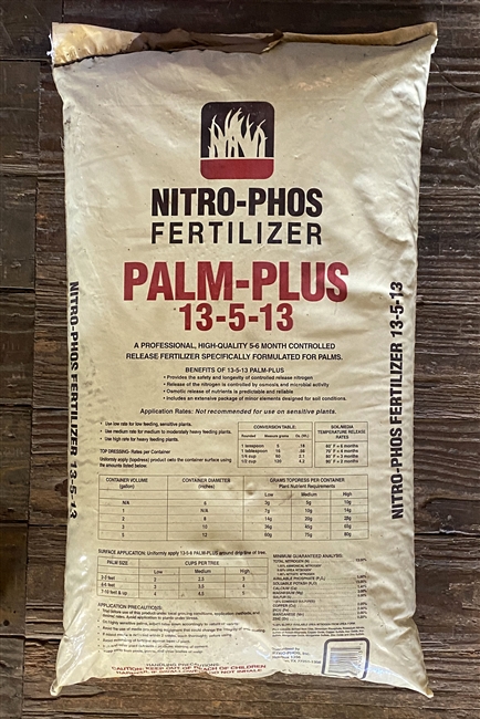 NitroPhos Palm Fertilizer 13-5-13 50#