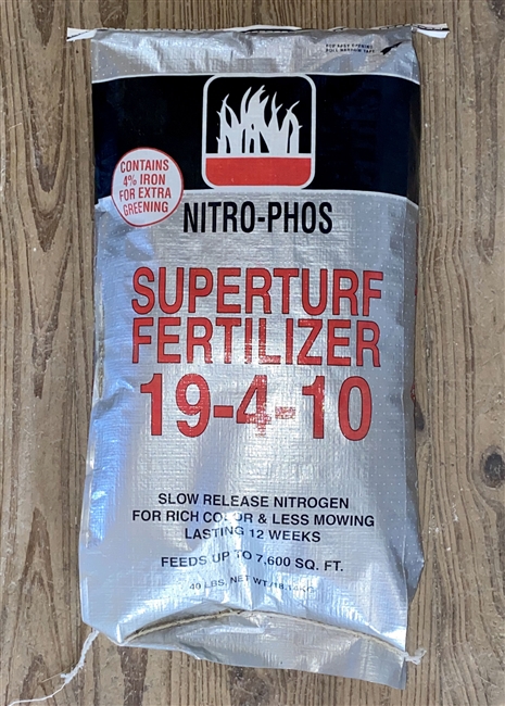 Nitro-Phos Superturf 19-4-10 Lawn Fertilizer 40lb