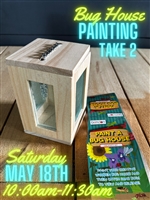 Paint Your Own Bug House Kids Workshop