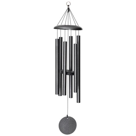 Corinthian Bells Wind Chime 36" Silver Vein