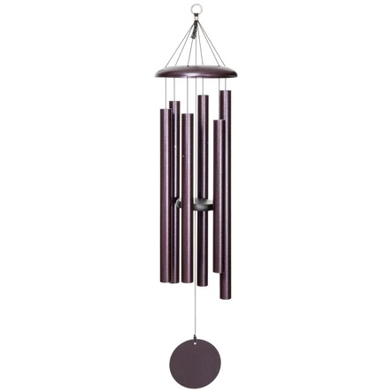 Corinthian Bells Wind Chime 44" Plum