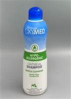 TropiClean OXY-MED Hypo-Allergenic Oatmeal Dog & Cat Shampoo, 20-oz bottle