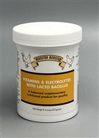 Rooster Booster Vitamins & Electrolytes with Lacto Bacillus Poultry Supplement, 8-oz