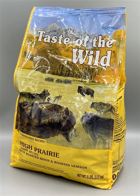 Taste of the Wild High Prairie Grain-Free Dry Dog Food 5lb