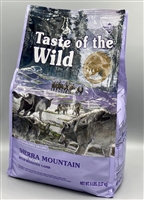 Taste of the Wild Sierra Mountain Grain-Free Dry Dog Food 5lb