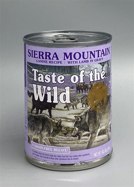 Taste of the Wild Sierra Mountain Canned Dog Food 13.2oz