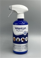 Vetericyn Plus Antimicrobial Hydrogel Spray for Pets, 16-oz