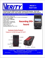 REC07-1  Dash Cam DVR -single camera