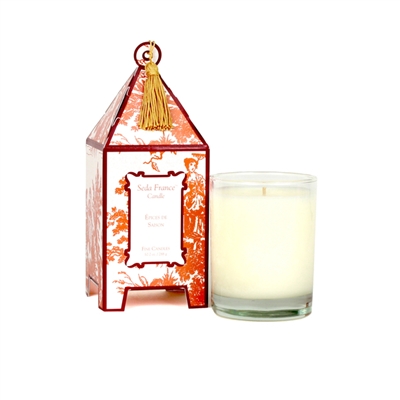 Epices de Saison Classic Toile Pagoda Box Candle (Case of 6)