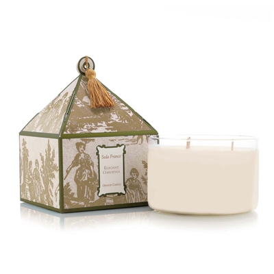 Elegant Gardenia Classic Toile Three-Wick Candle (Case of 4)