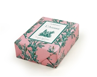 L'Ambre Classic Toile Paper-Wrapped Bar Soap (Case of 6)