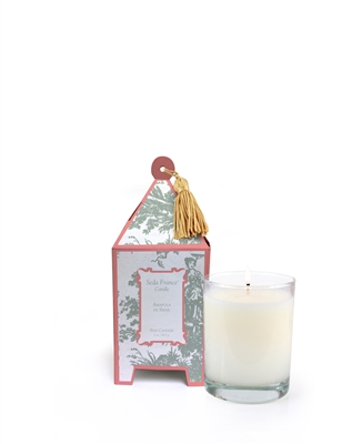 Amapola de Seine Classic Toile Mini Pagoda Box Candle (Case of 8)