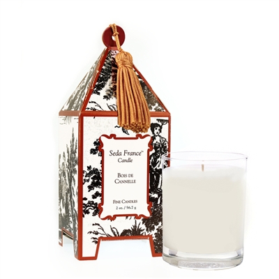 Bois de Cannelle Classic Toile Mini Pagoda Candle (Case of 8)