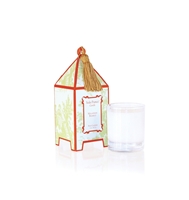 Malaysian Bamboo Classic Toile Mini Pagoda Box Candle (Case of 8)