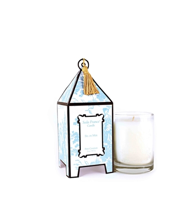 Sel de Mer Classic Toile Mini Pagoda Box Candle (Case of 8)