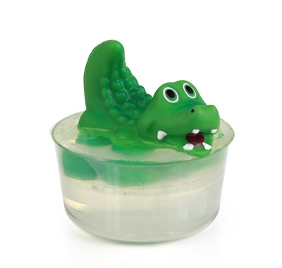 Clearly Fun Bath Pals Single Gator, sold in 3's